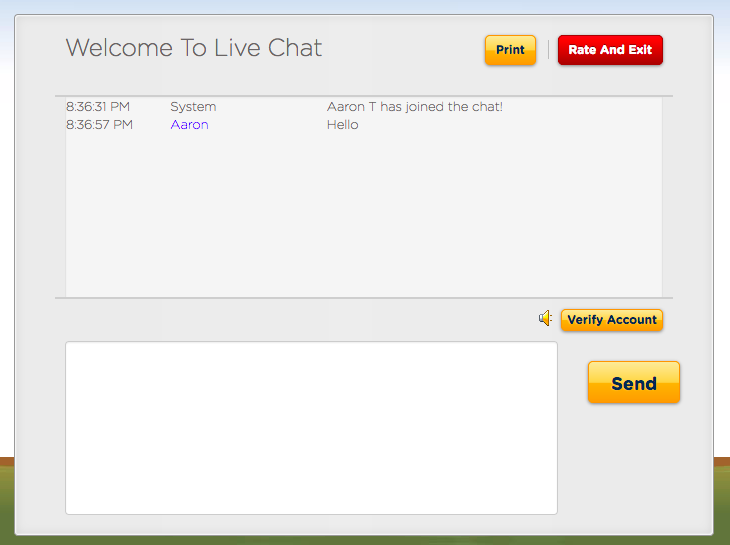 HostGator Customer Support Live Chat